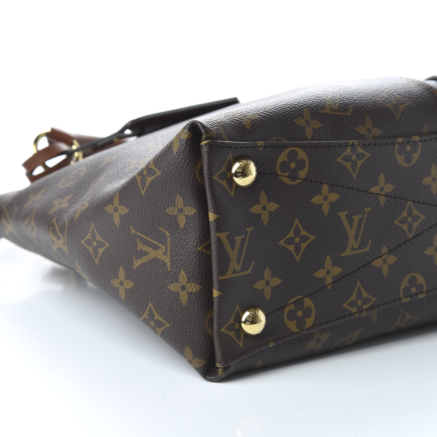 Louis Vuitton Monogram V Tote MM Black 6 of 9