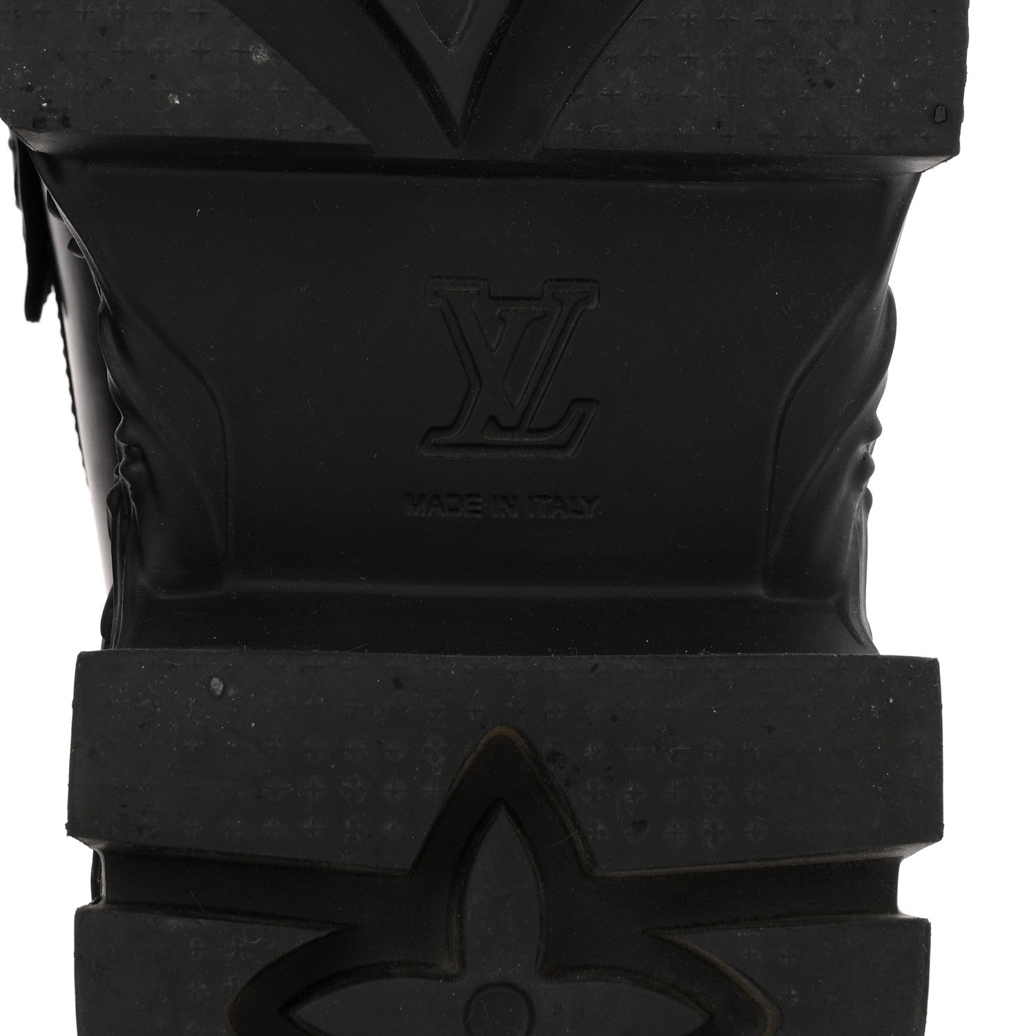 Louis Vuitton Calfskin Baroque Mens LV Loafers 8 Black 1839216