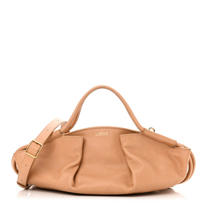 Loewe Shiny Nappa Calfskin Paseo Bag Warm Desert 1 of 11