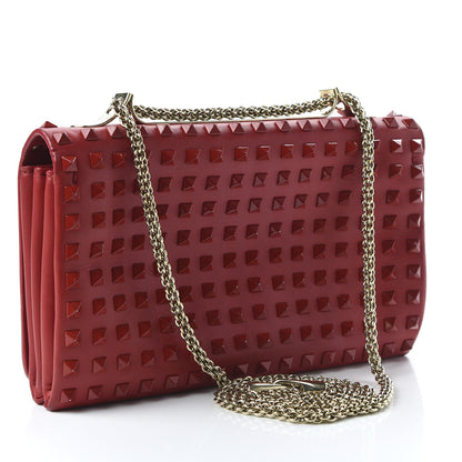 Valentino Garavani Nappa Allover Stud Va Va Voom Shoulder Bag Rosso Valentino 3 of 11