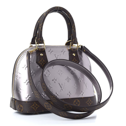 Louis Vuitton Vernis Epi Monogram Alma BB Champagne Metallise 3 of 8