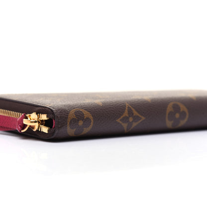 Louis Vuitton Monogram Clemence Wallet Fuchsia 6 of 11