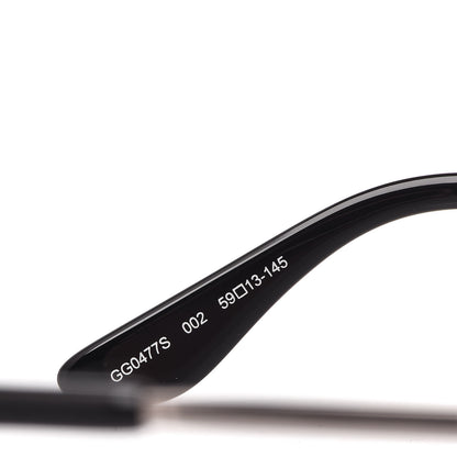 Gucci Aviator Sunglasses G0477S Black 7 of 10