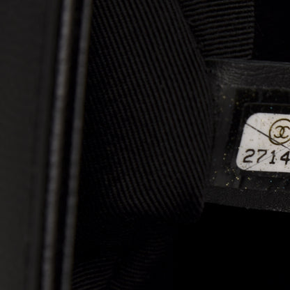 Chanel Caviar Quilted Medium Boy Flap Black 9 of 11