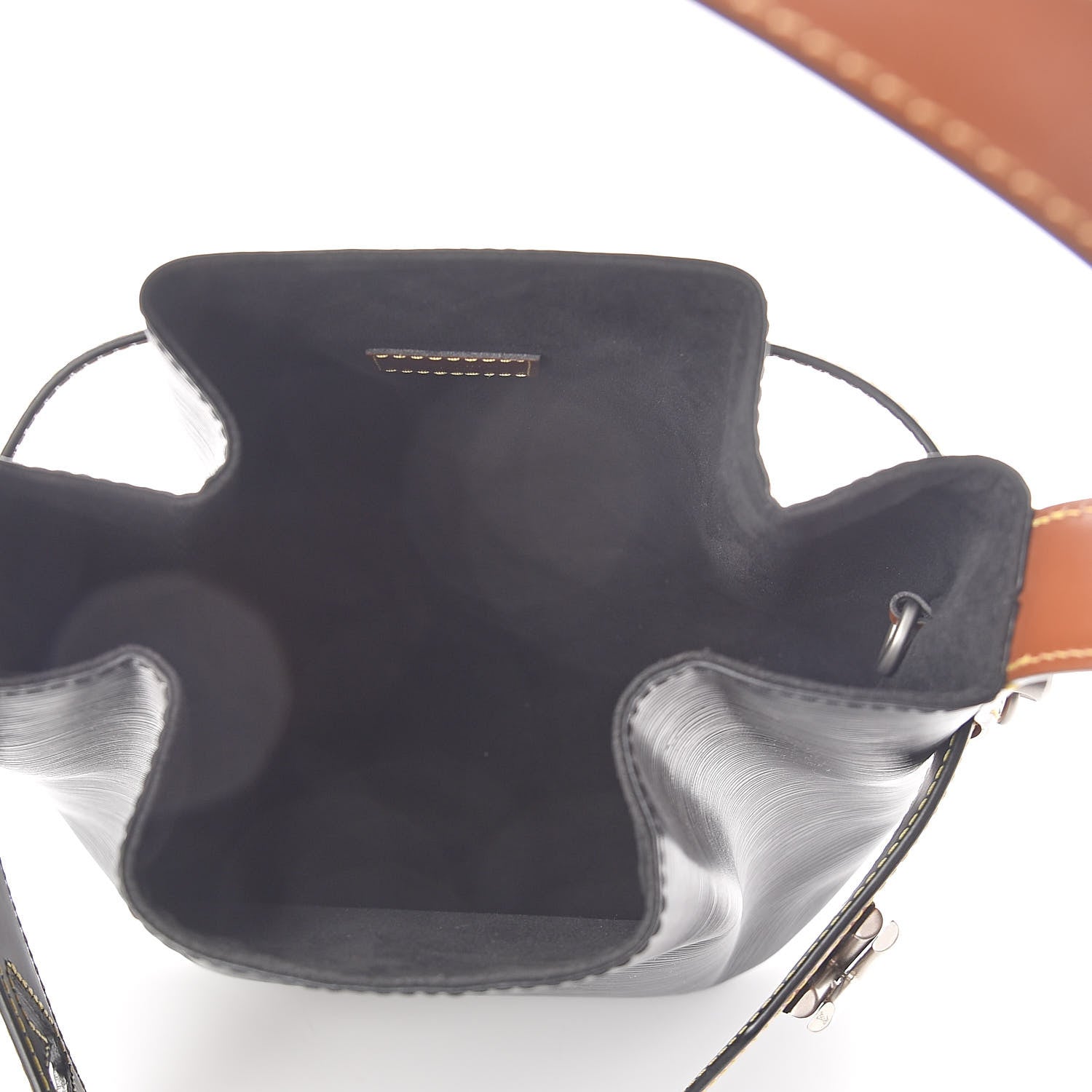 Louis Vuitton Epi Twist Bucket Black 5 of 11