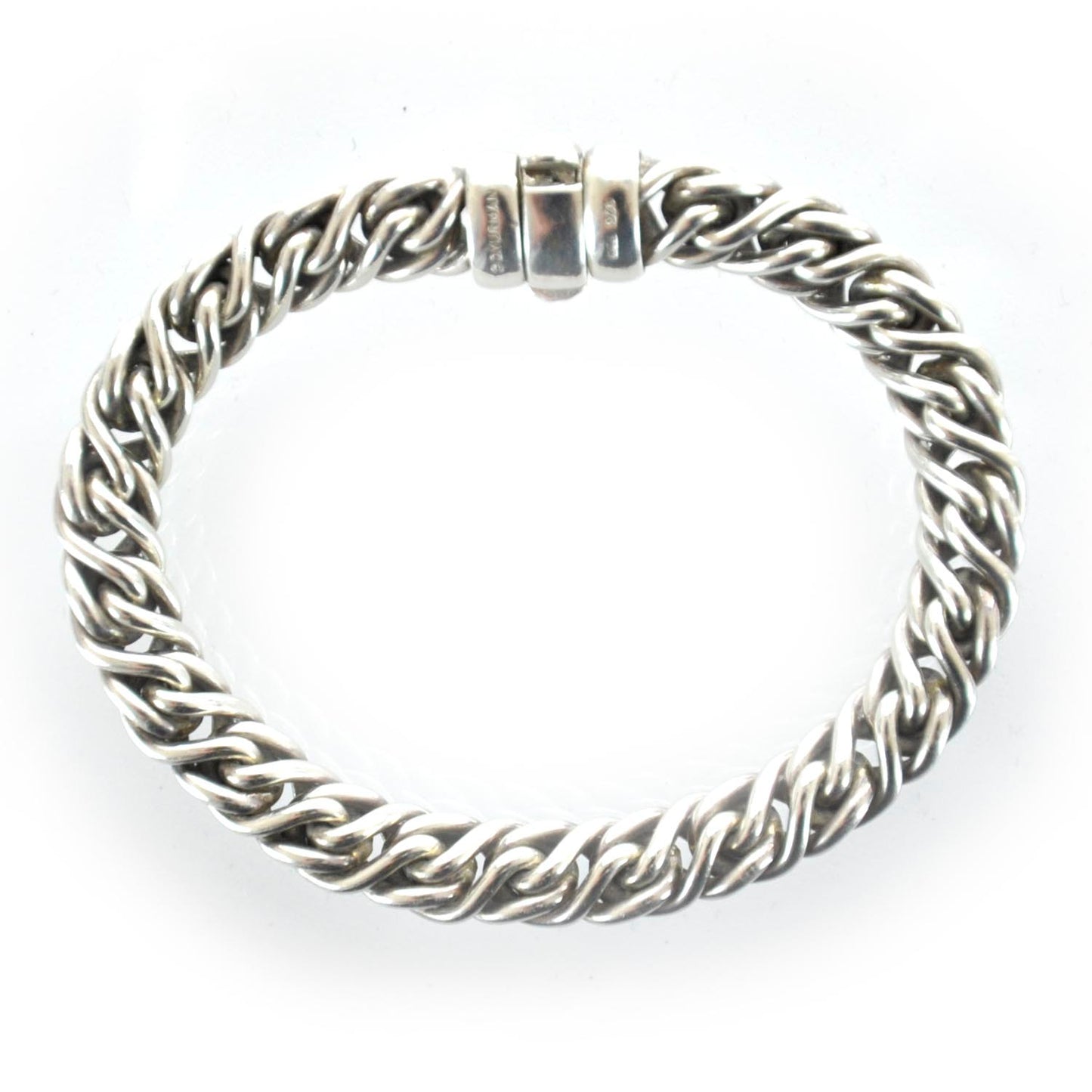 Sterling Silver Lyrica Rope Bracelet