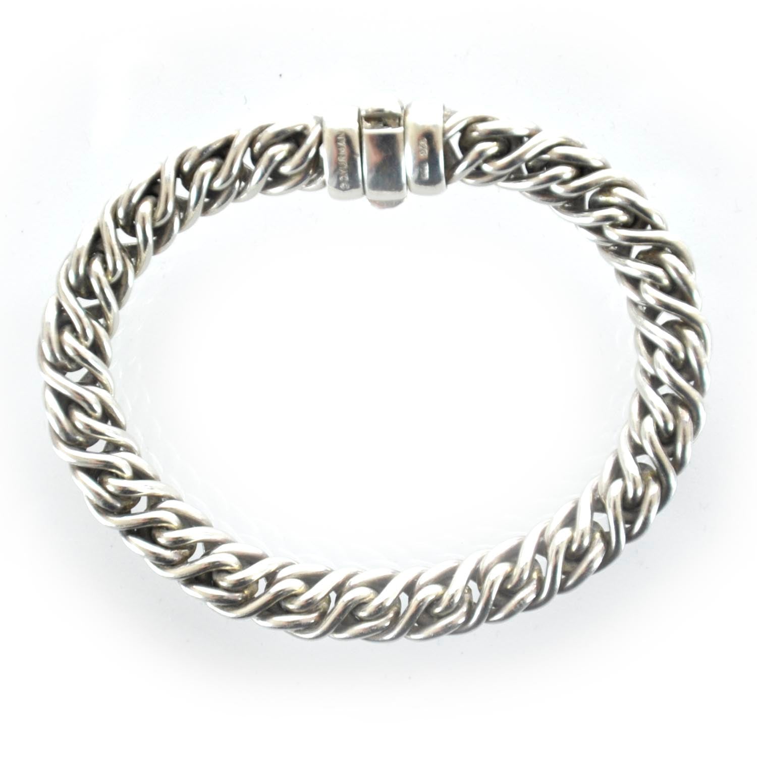 David Yurman Sterling Silver Lyrica Rope Bracelet 3 of 5