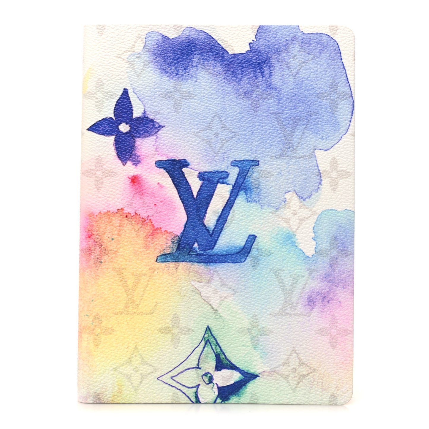 Monogram Watercolor Clemence Notebook Multicolor