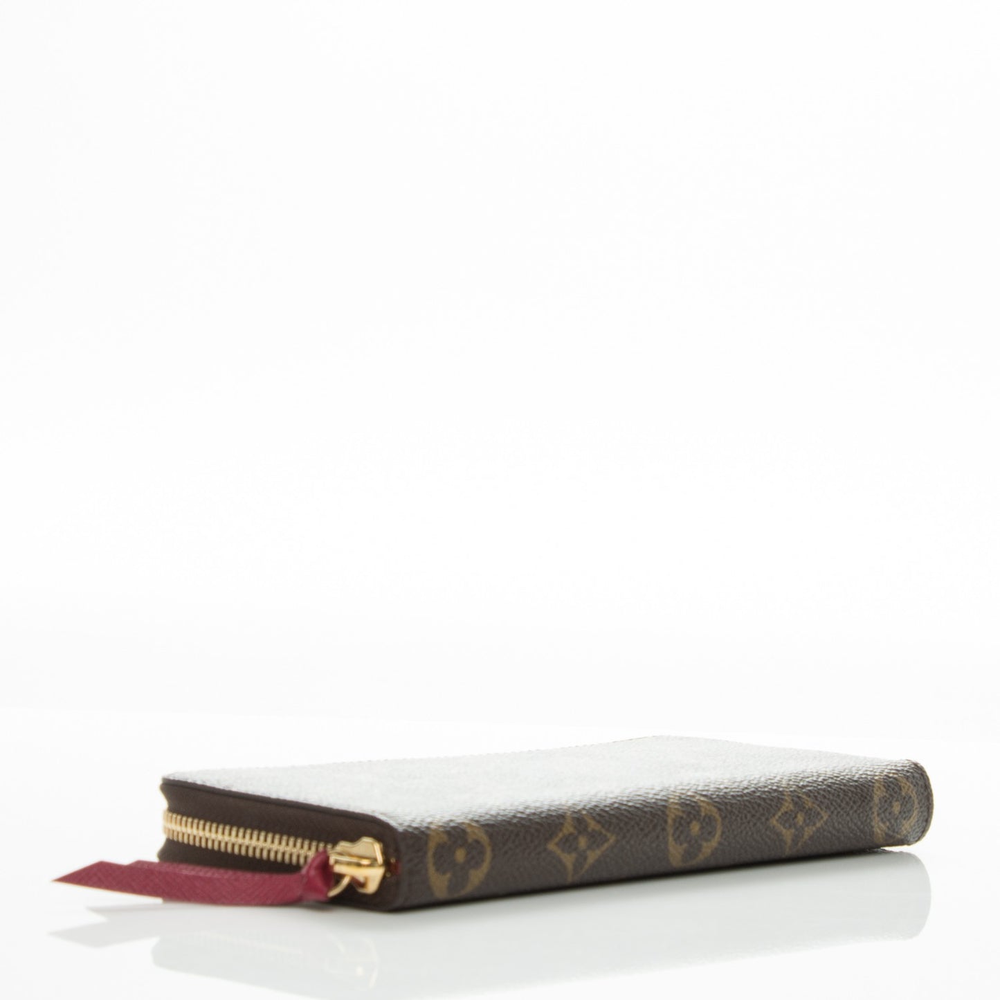 Monogram Clemence Wallet Fuchsia