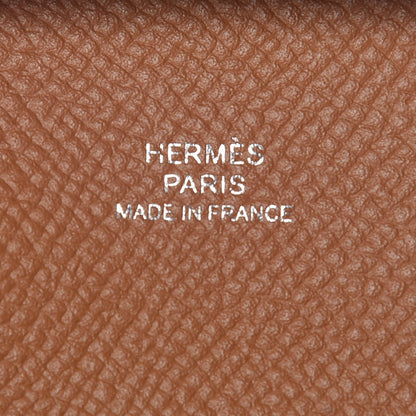 Hermes Epsom Bastia Coin Purse Gold 6 of 8
