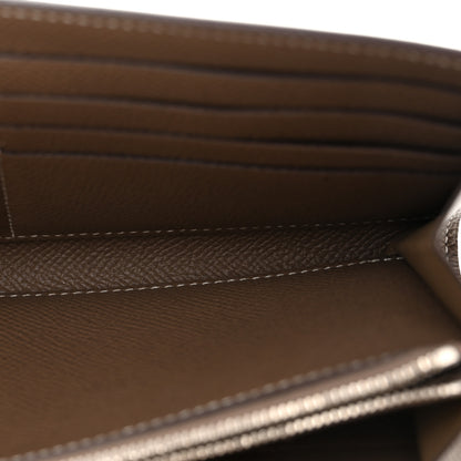 Hermes Epsom Kelly Longue Wallet Etoupe 6 of 9