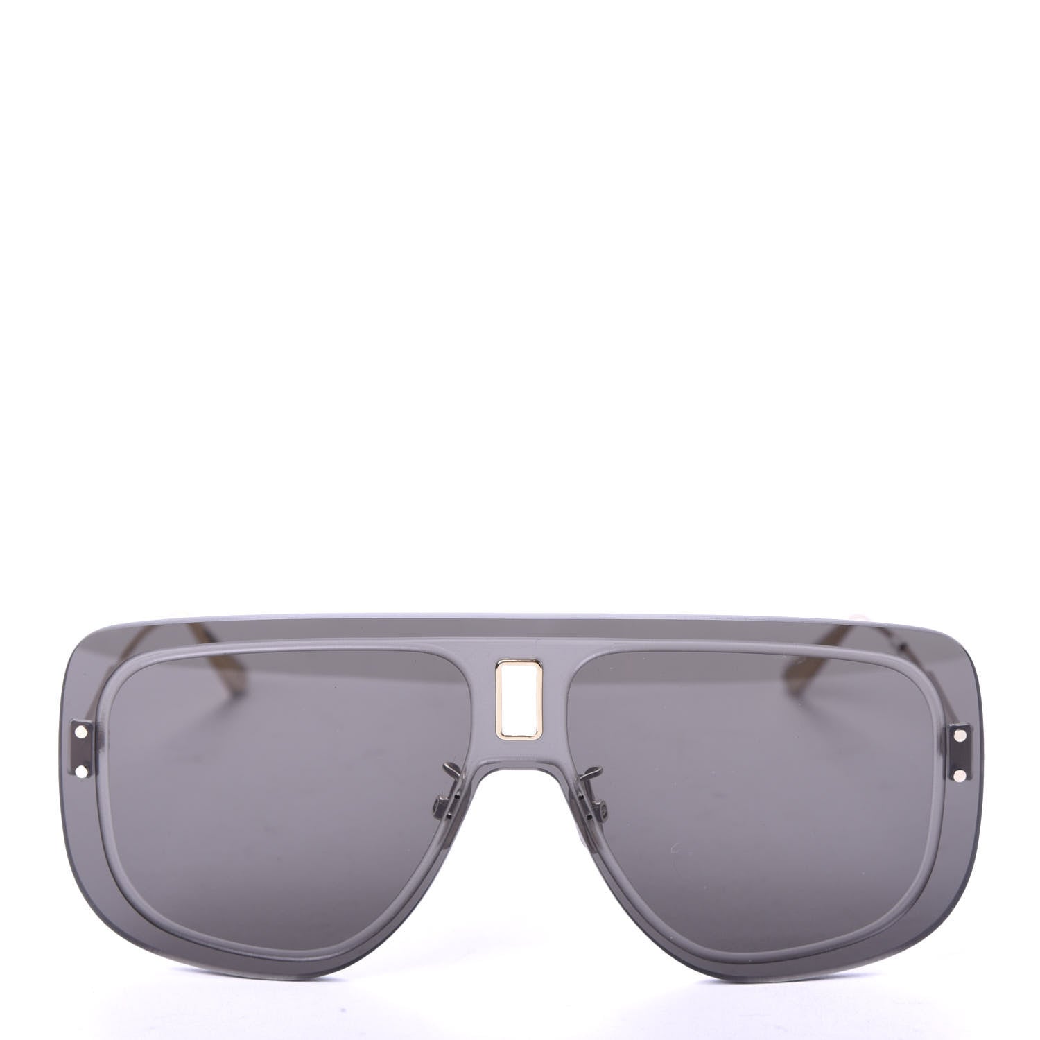 Christian Dior UltraDior Mask Sunglasses Gold Grey 2 of 7