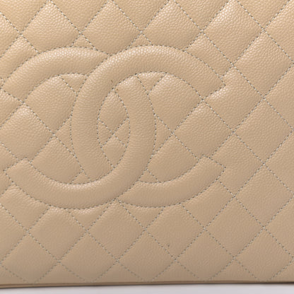 Chanel Caviar Quilted Grand Shopping Tote GST Beige Clair 12 of 12