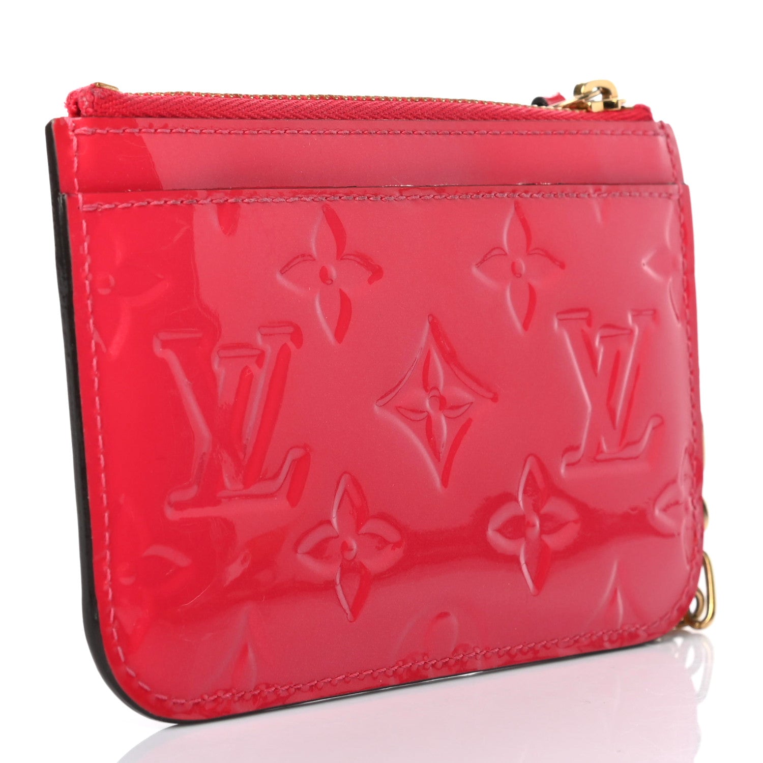 Louis Vuitton Vernis Key Pouch Poppy 3 of 6