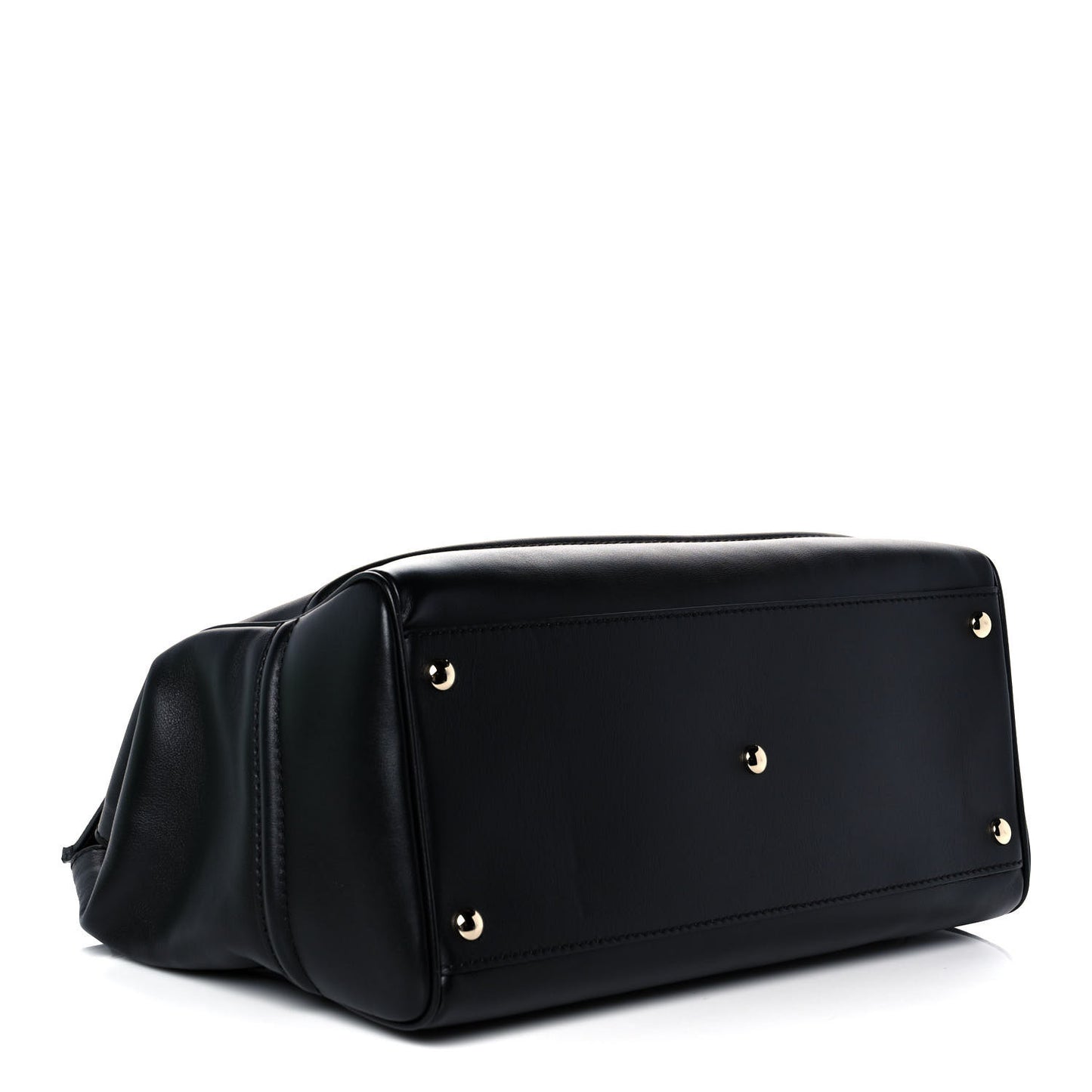Calfskin Medium Palazzo Empire Bag Black