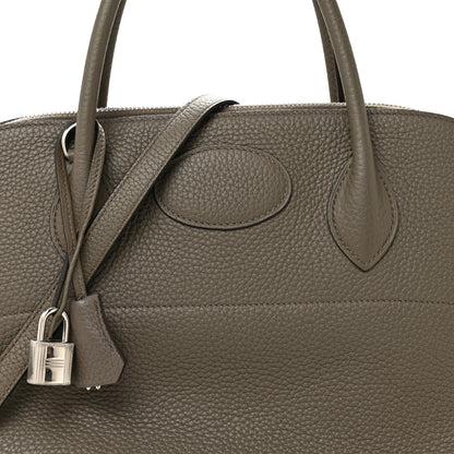 Hermes Taurillon Clemence Bolide 31 Gris Asphalte 8 of 12