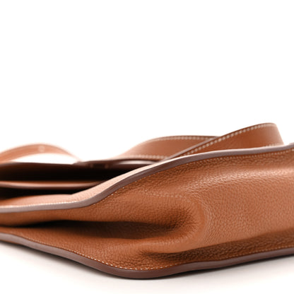 Hermes Barenia Faubourg Halzan 31 Fauve 9 of 11