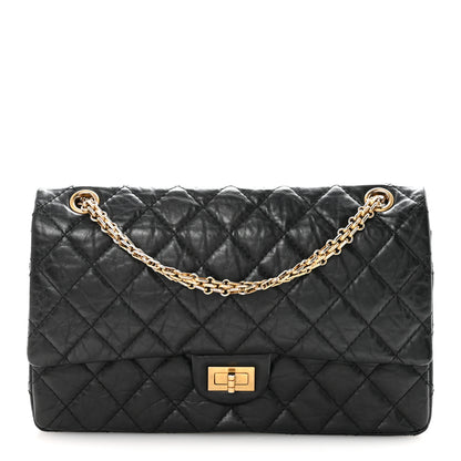 Chanel Aged Calfskin Quilted 2.55 Reissue 226 Flap Black 1 of 10