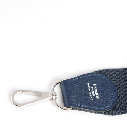 Hermes Taurillon Clemence Evelyne III PM Bleu Nuit 4 of 12