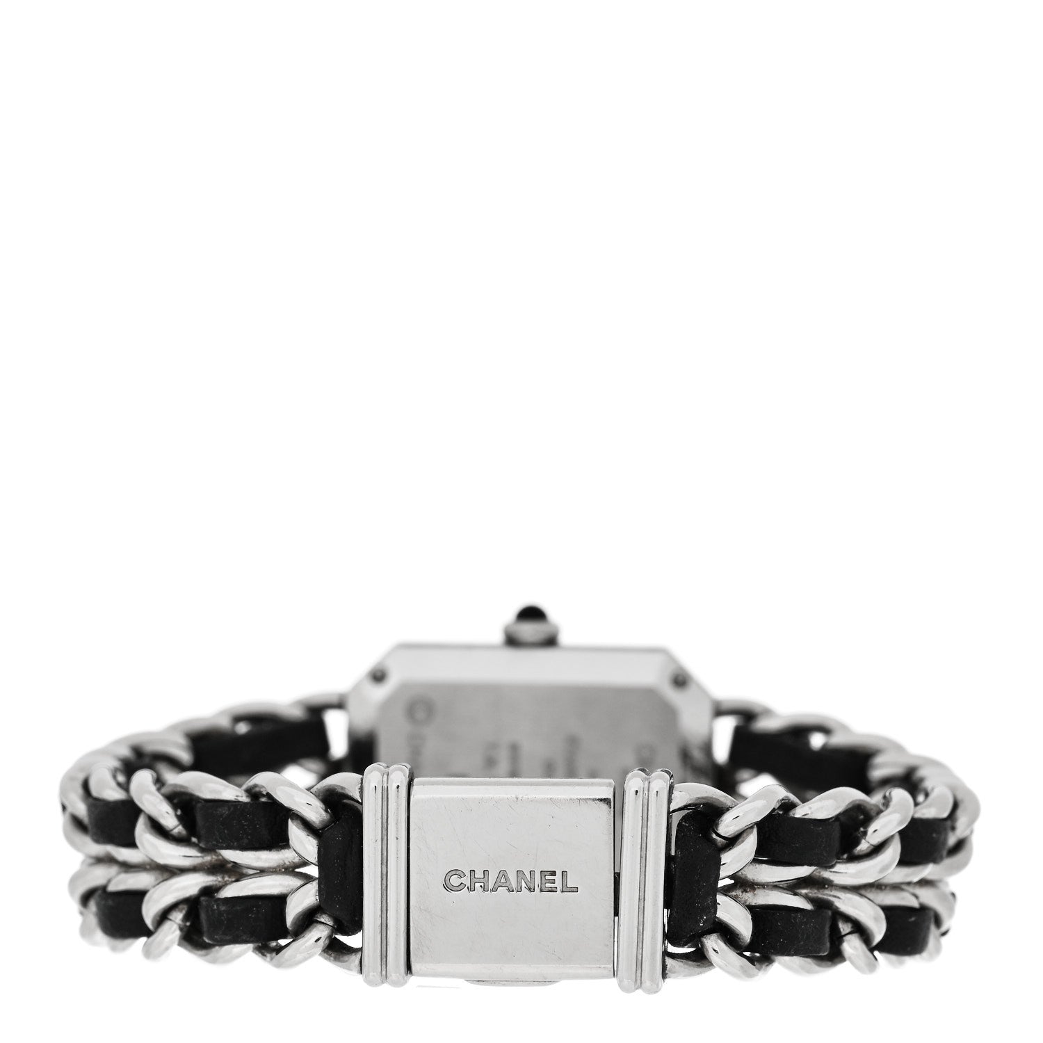 Chanel Stainless Steel Lambskin 20mm Chain Premiere Quartz Watch M 3 of 4