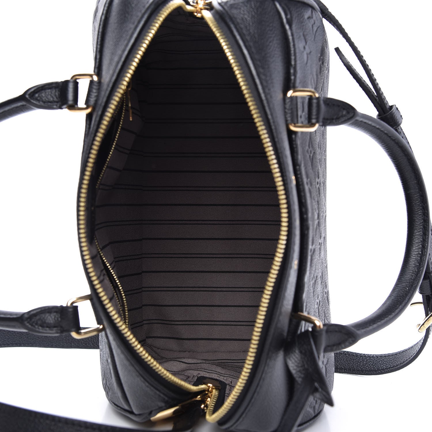 Louis Vuitton Empreinte Speedy Bandouliere 25 NM Black 5 of 11
