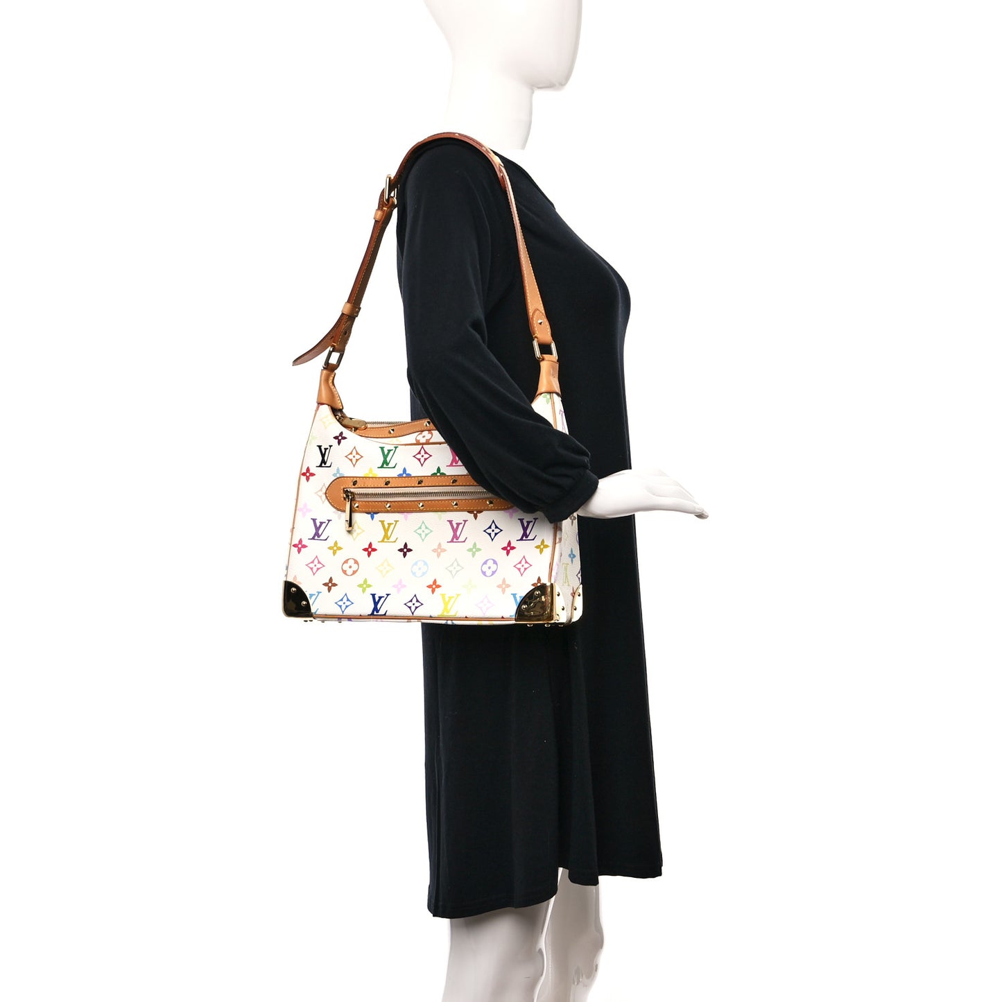 Monogram Multicolor Boulogne White