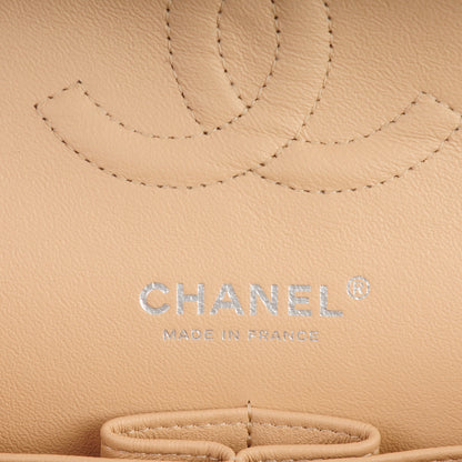 Chanel Caviar Quilted Medium Double Flap Beige Clair 7 of 8