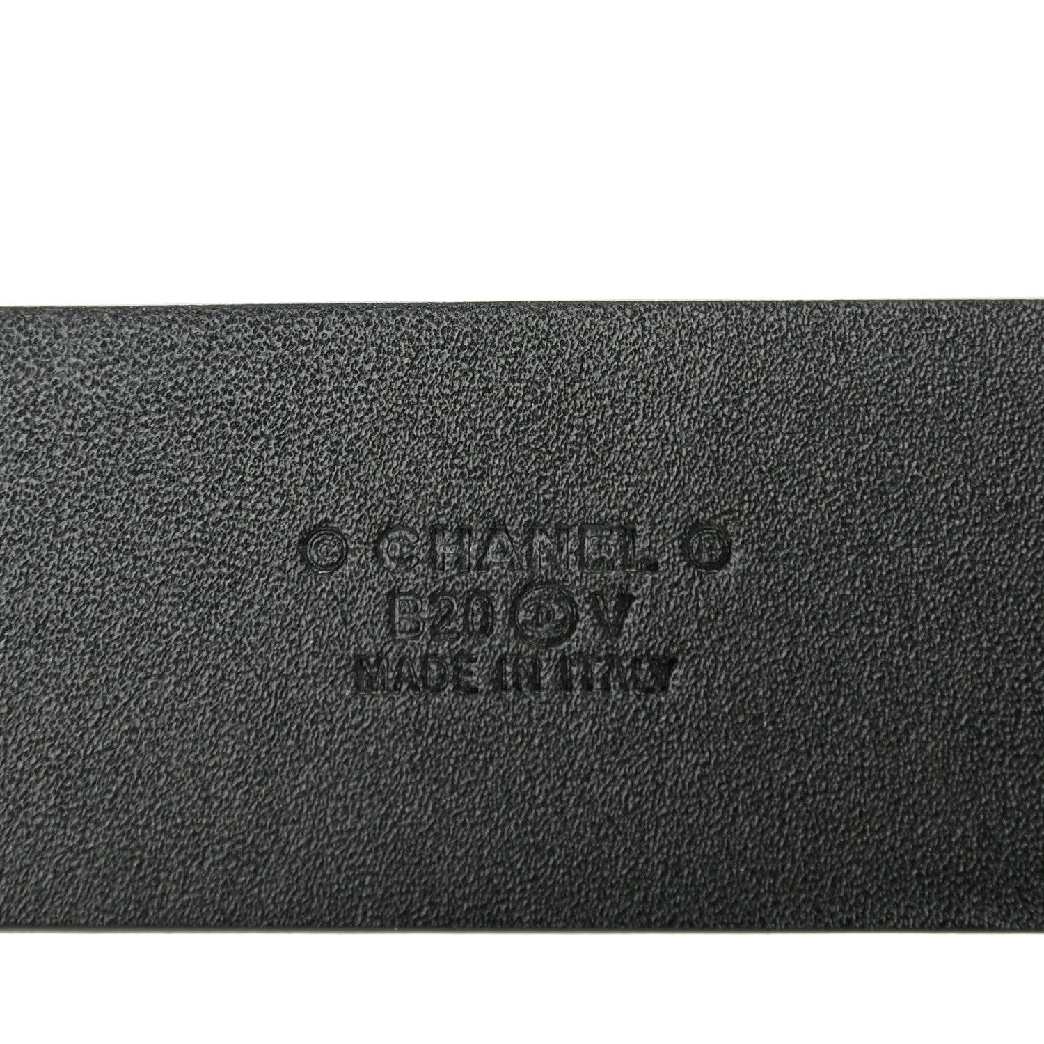 Chanel Calfskin Crystal Metal Quilted CC Belt 85 34 Black 3 of 7