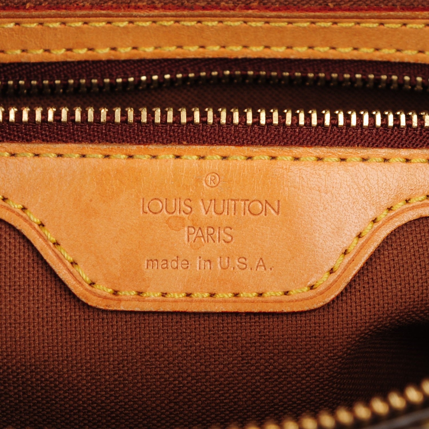 Louis Vuitton Monogram Cabas Piano 6 of 7