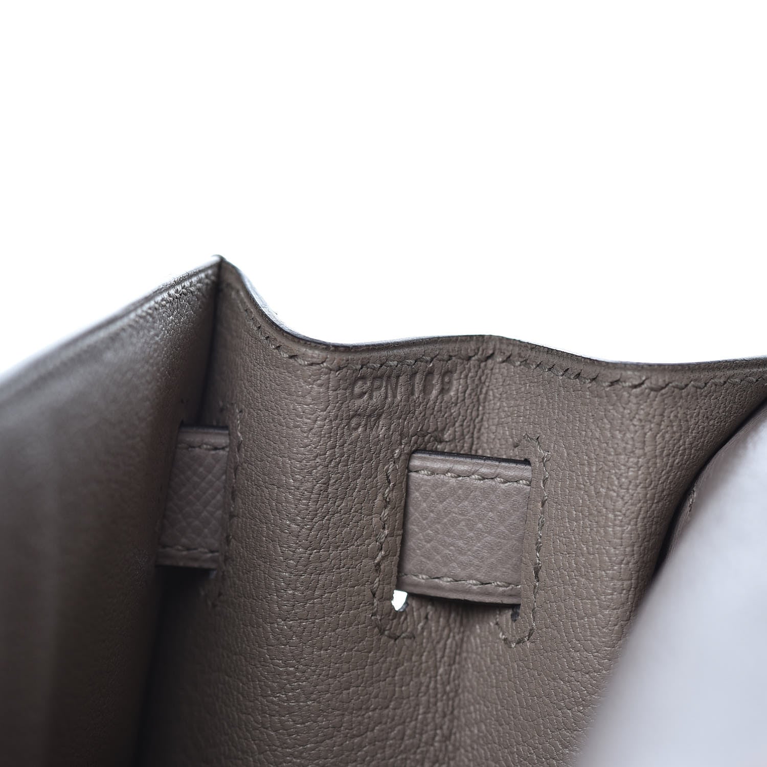 Hermes Epsom Kelly Sellier 28 Gris Asphalte 9 of 34