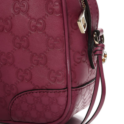 Gucci Guccissima Signature Mini Bree Messenger Bag Peonia Flower 8 of 8