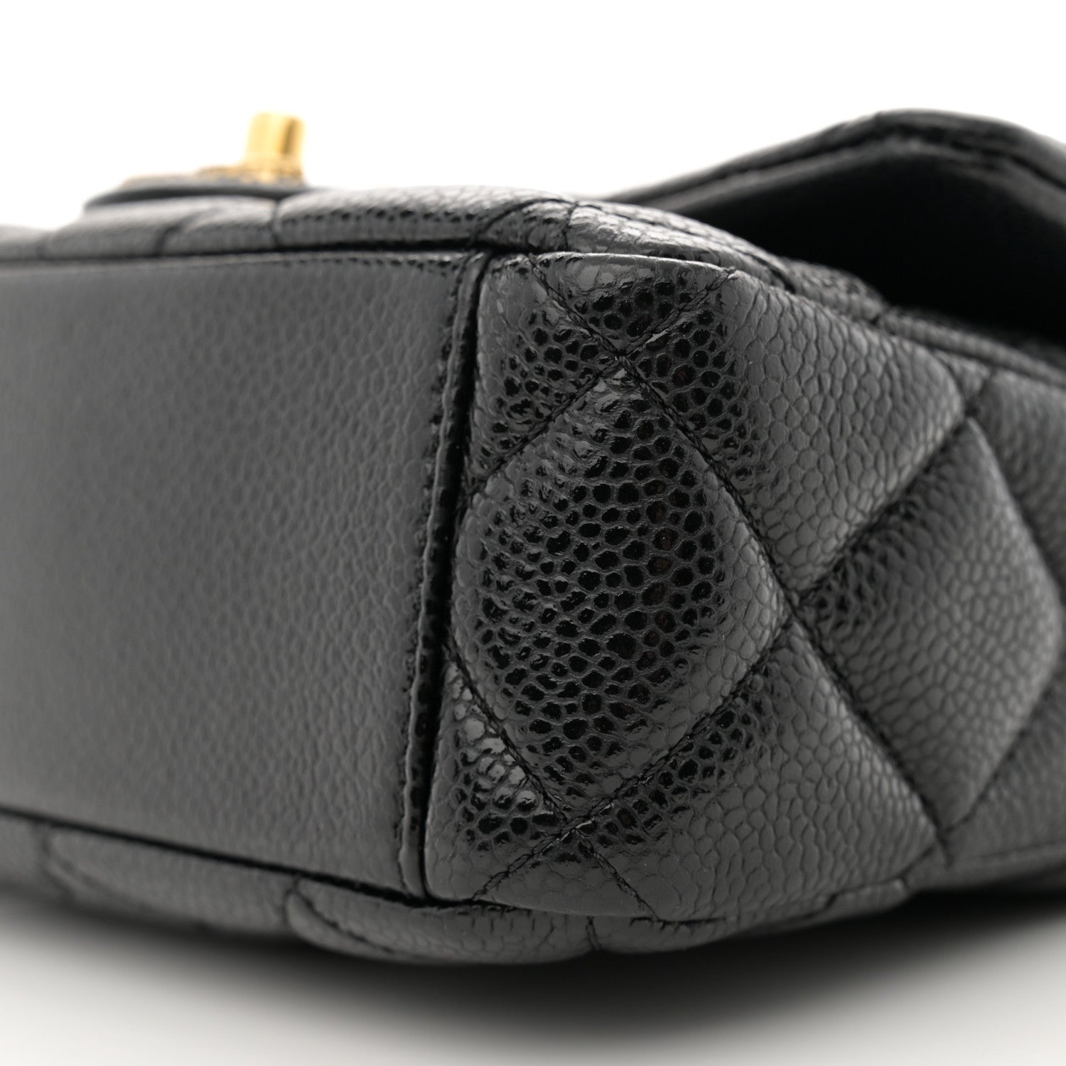 Chanel Grained Lambskin Quilted Mini Flap Black 10 of 11