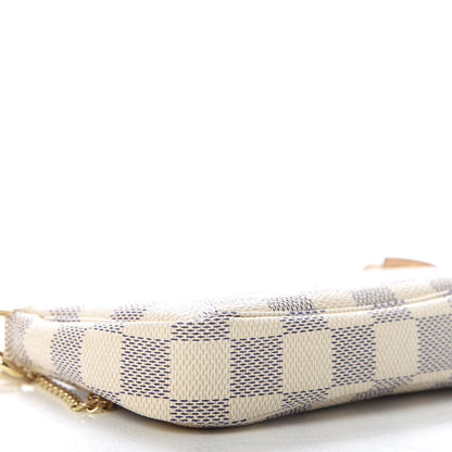 Louis Vuitton Damier Azur Mini Pochette Accessories 6 of 9