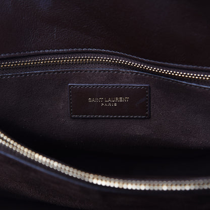 Saint Laurent Calfskin Small Sac De Jour Amarena 6 of 13