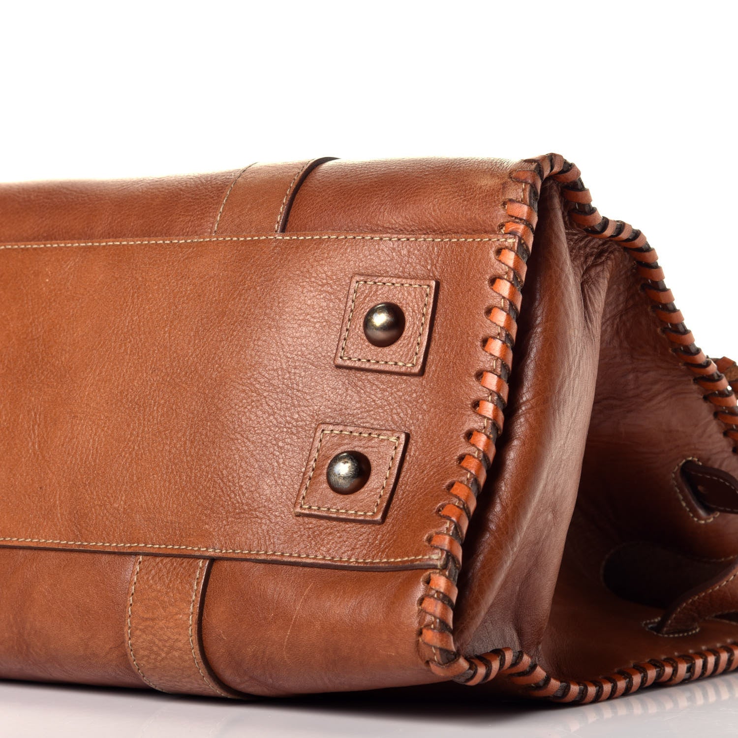 Mulberry Natural Grain Calfskin Butterfly Rio Bayswater Oak 14 of 17
