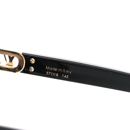 Louis Vuitton LV Mini Link Square Sunglasses Z1725W Black 6 of 8