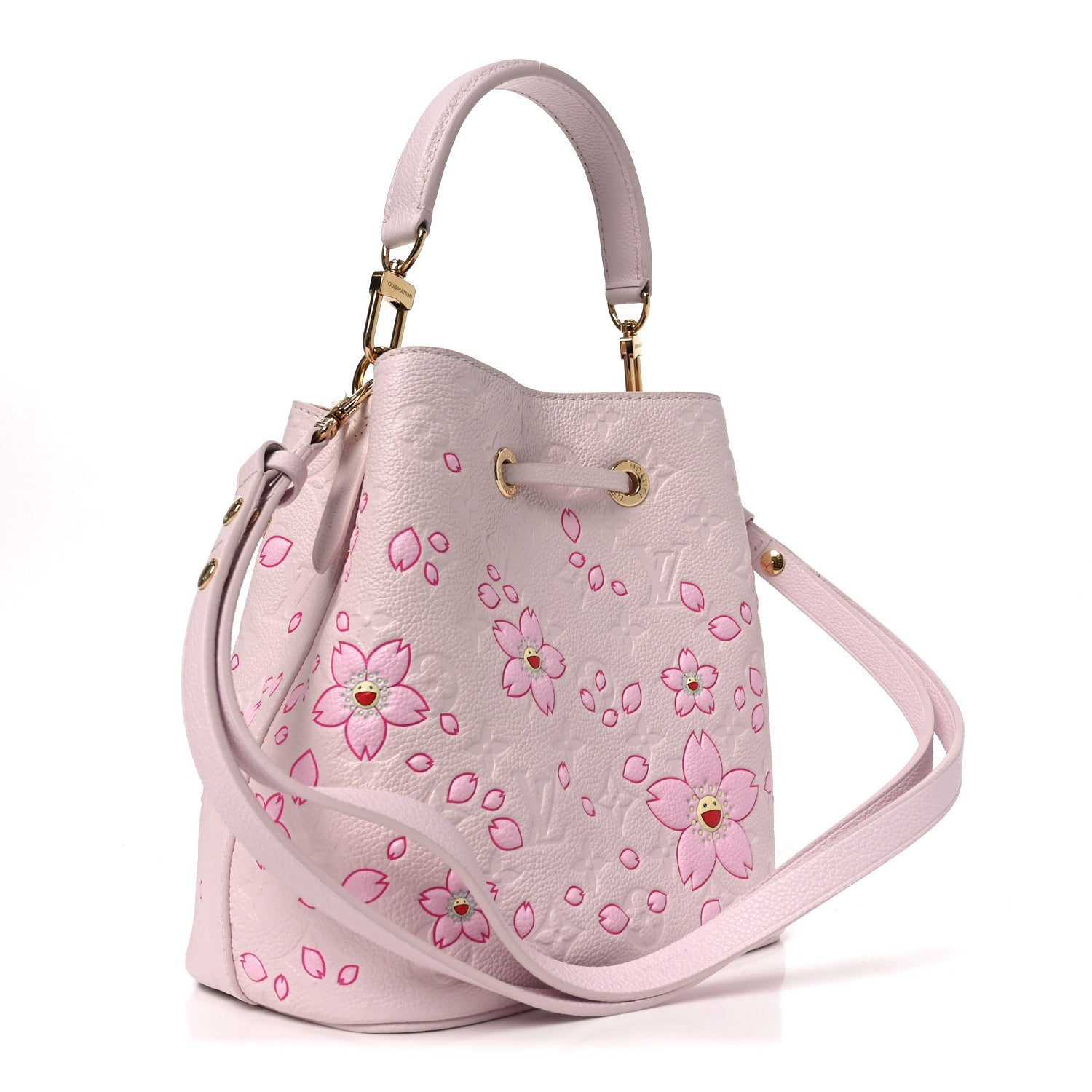 Louis Vuitton LV X TM Empreinte Cherry Blossom Neonoe BB Pink