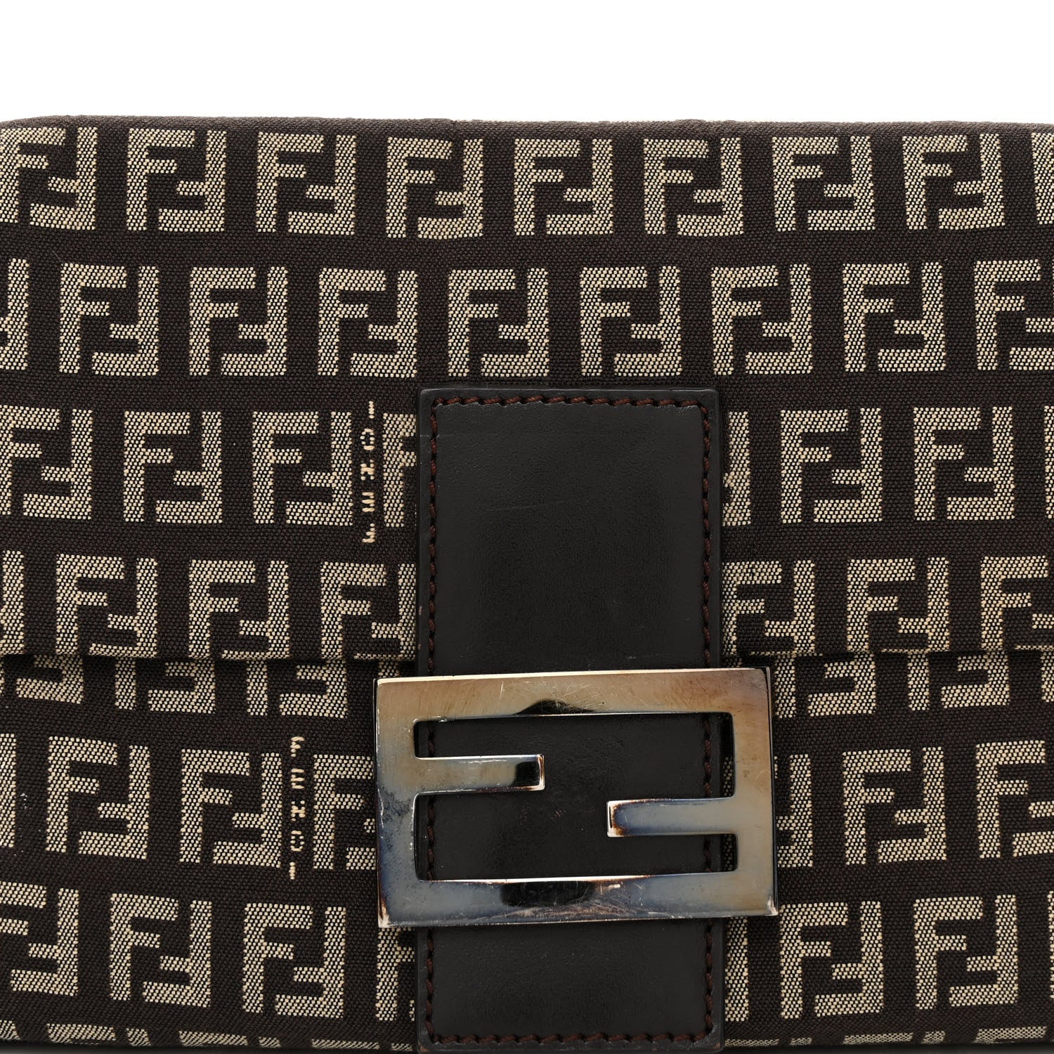 Fendi Zucchino Baguette Tobacco 7 of 10