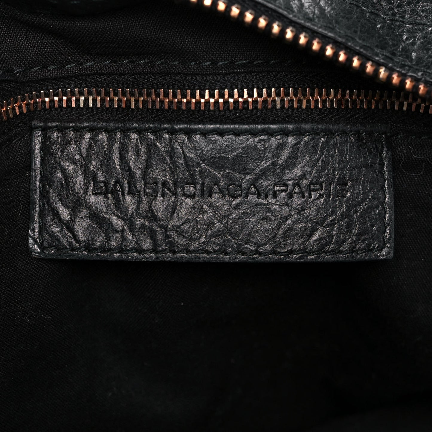 Agneau Giant 21 Rose Gold Hardware Part Time Black