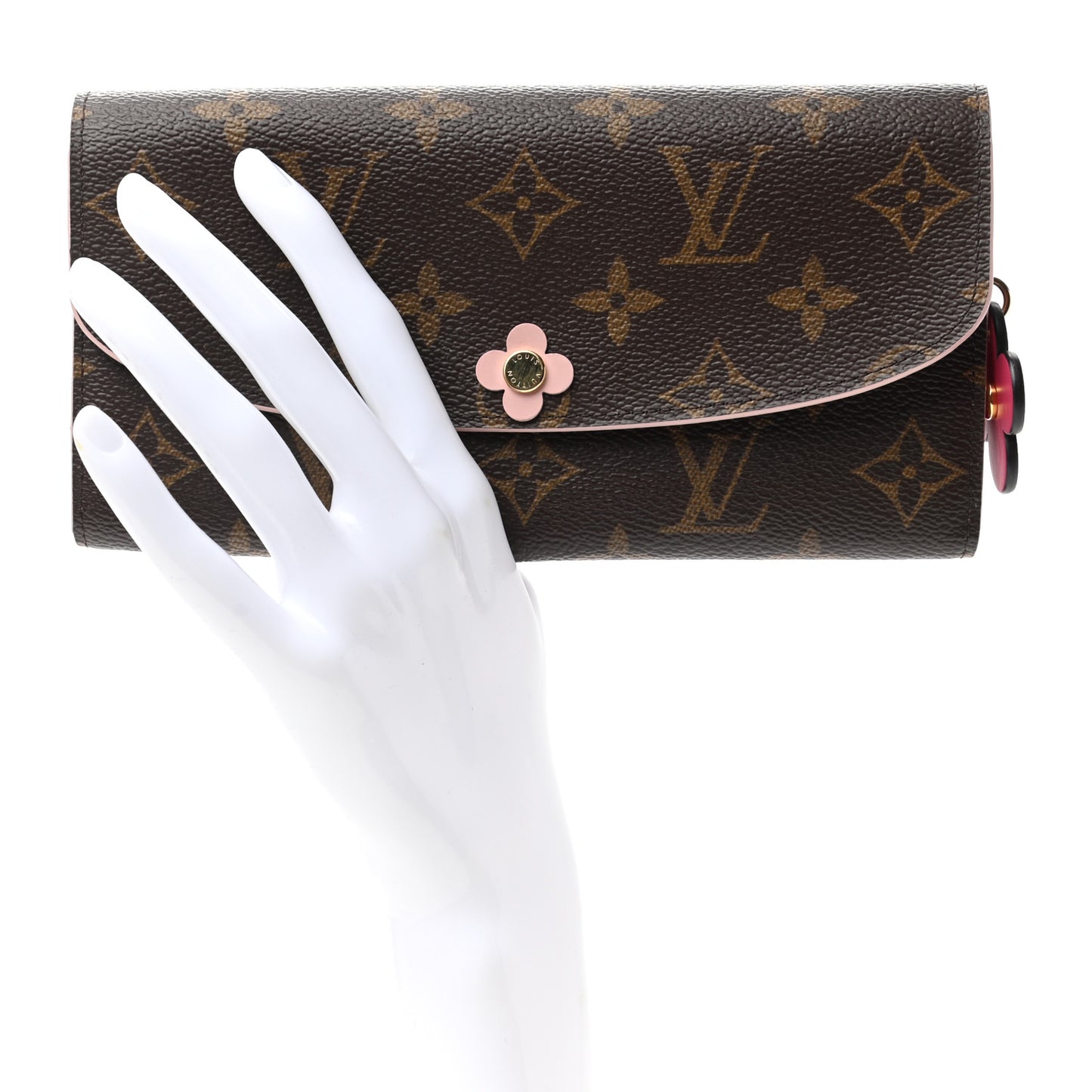 Monogram Bloom Flower Emilie Wallet