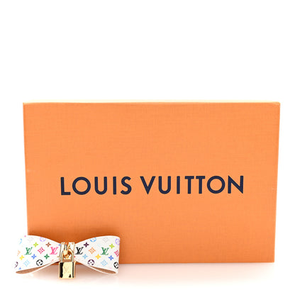 Louis Vuitton LV X TM Monogram Multicolor Bow Barrette White 4 of 4