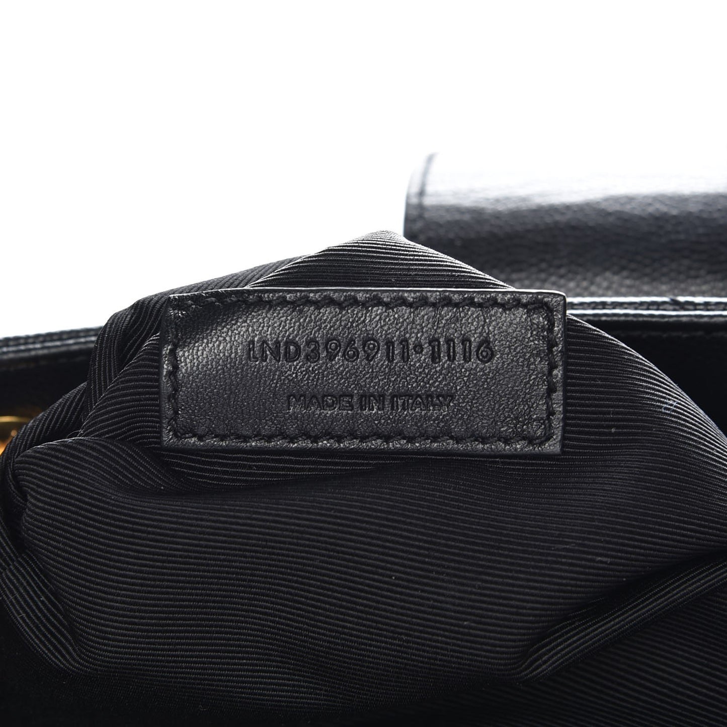 Grain De Poudre Matelasse Chevron Monogram Shopping Bag Black
