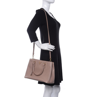 Prada Saffiano Lux Medium Tote Cammeo 2 of 13