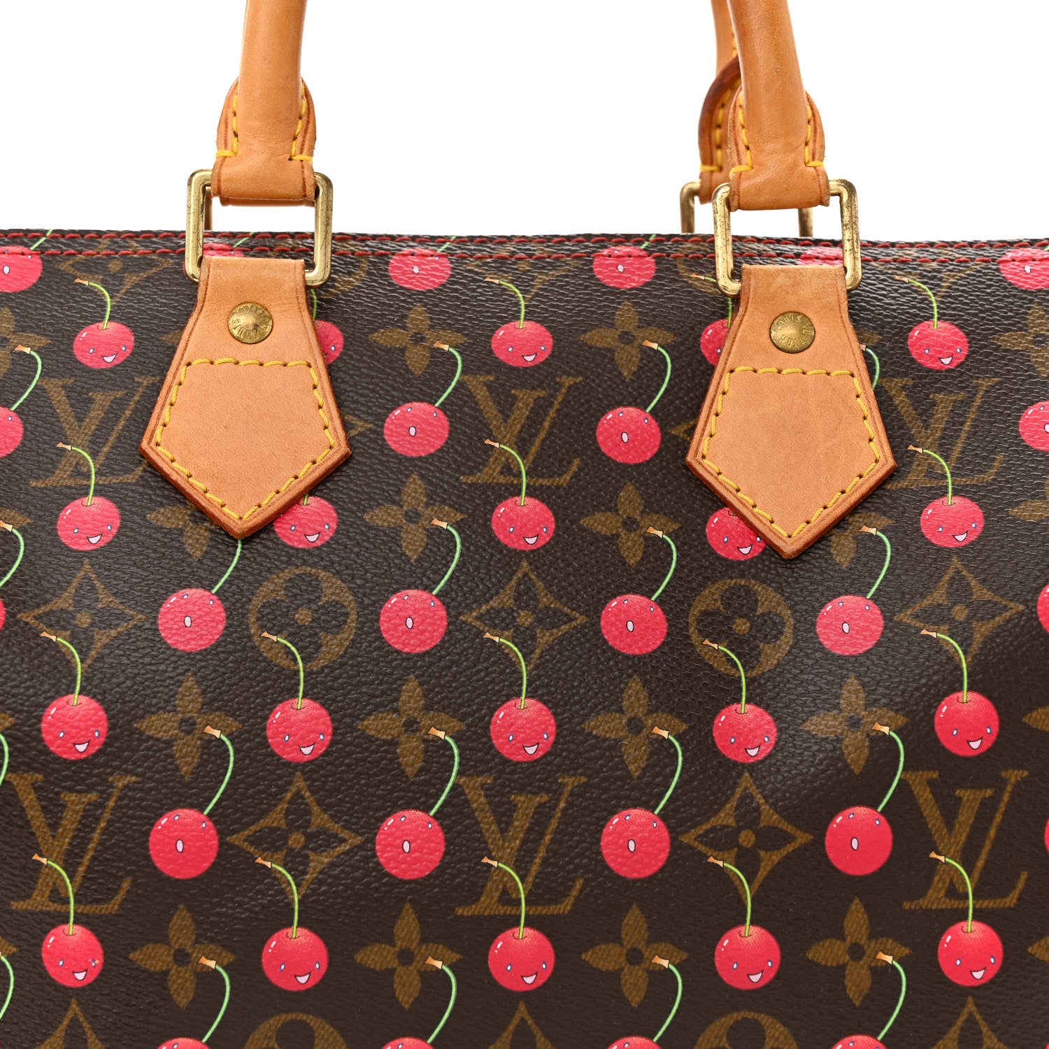 Louis Vuitton Monogram Cerises Speedy 25 8 of 16