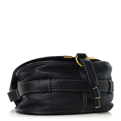 Chloe Calfskin Mini Marcie Round Crossbody Bag Black 4 of 9