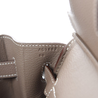 Hermes Togo Birkin 35 Etoupe 9 of 11
