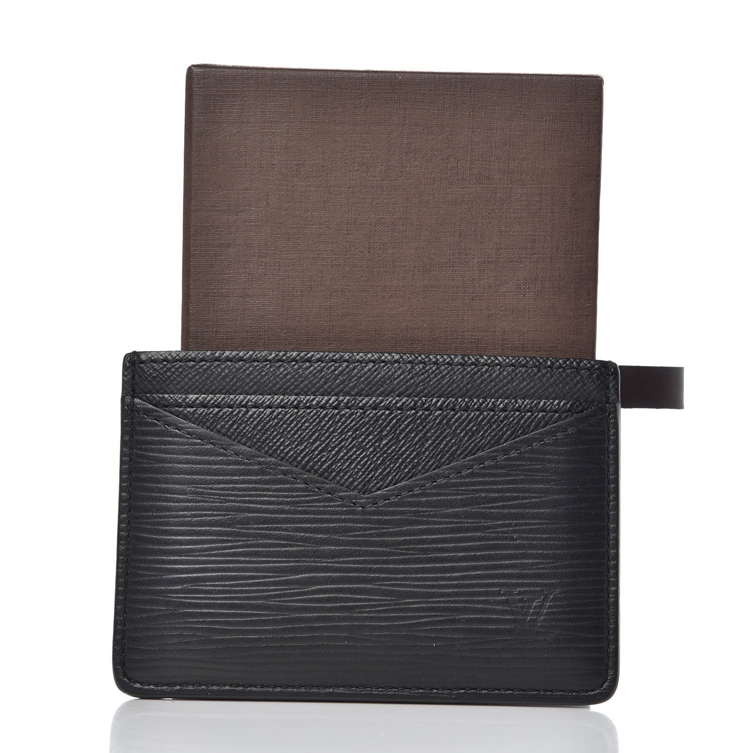 Louis Vuitton Epi Neo Porte-Cartes Card Holder Black 7 of 7