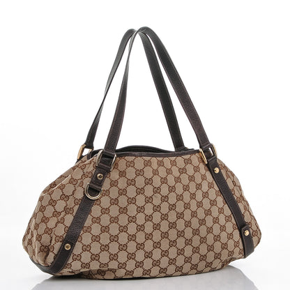 Gucci Monogram Medium Abbey Shoulder Bag Dark Brown 3 of 7