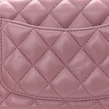 Chanel Lambskin Quilted Mini Rectangular Flap Light Purple 11 of 12
