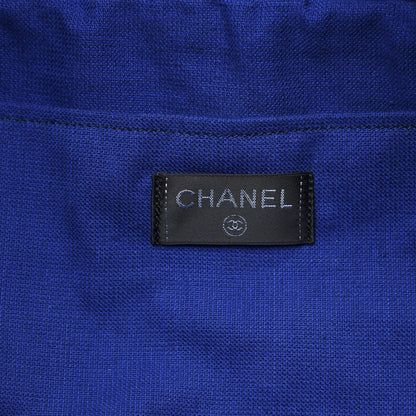 Chanel Terry Cloth Cotton CC Waist Bag Towel Set Blue 5 of 13